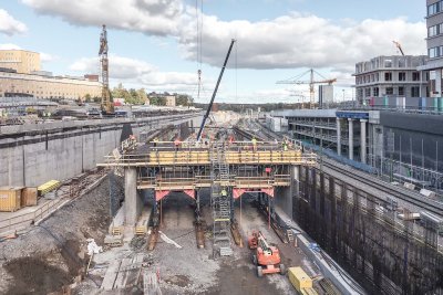 Värtabanan railway tunnel